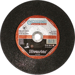 MOLE SOTTILI PER TAGLIARE METALLI Tipo a centro piano. Grana 36. rough grinding wheeIs for metall 7145G 300