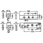 CESOIE A LEVA PER LAMIERE Coltello per quadro. plate and round steel shears 715ND