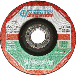 MOLE UNIVERSALI PER SGROSSARE PIETRE E GHISA depressed-centre grinding wheels for stone and grey cast iron 7200G 180