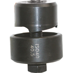 PUNZONATRICI A VITE Spessore lamiera acciaio mm 2 fino a Ø mm 30,5, mm 3 fino a Ø mm 54.<br>Spessore lamiera alluminio mm 2,5 fino a Ø mm 30,5, mm 3,5 fino a Ø mm 54. punches 759GA