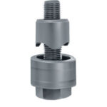 PUNZONATRICI A VITE Spessore lamiera acciaio mm 2 fino a Ø mm 27, mm 3 fino a Ø mm 60.<br>Spessore lamiera acciaio inossidabile (V2) mm 1 fino a Ø 27, mm 1,5 fino a Ø 60.<br>Spessore lamiera alluminio, materie plastiche, ecc. mm 4 per tutti i Ø. punches 760GF