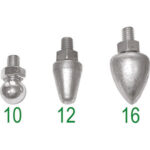 MOLLE NETTATUBI Tipo a sfera indicato per disostruire nelle piegature. Attacco filettato Ww 1/2. pipe cleaner springs 775GF 10