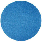 DISCHI ABRASIVI VELCRATI IN CARTA RESINATA ALLO ZIRCONIO Tipo senza fori, Ø mm 125.<br>Velocità' massima 80 m/s. abrasive disks 7805GA 60