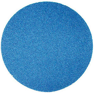 DISCHI ABRASIVI VELCRATI IN CARTA RESINATA ALLO ZIRCONIO Tipo senza fori, Ø mm 125.<br>Velocità' massima 80 m/s. abrasive disks 7805GA 120