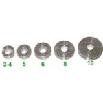 CURVATUBI PER METALLI LEGGERI In resistente lega d'alluminio. tubing benders 780RF