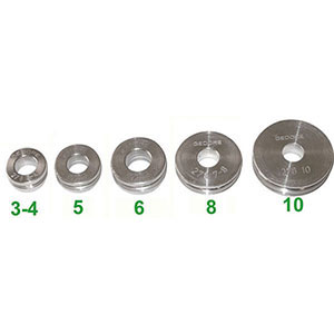 CURVATUBI PER METALLI LEGGERI In resistente lega d'alluminio. tubing benders 780RF