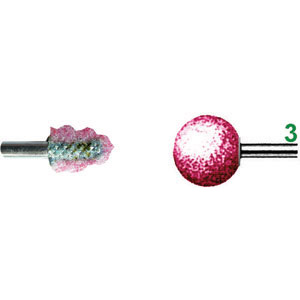 MOLE ABRASIVE ROTATIVE Forma sferica. mounted points 7840E 6