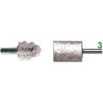 MOLE ABRASIVE ROTATIVE Forma cilindrica. mounted points 7841A 8 12