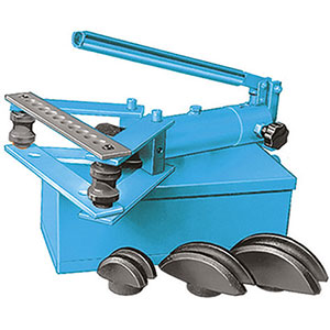 CURVATUBI IDRAULICI Con 4 matrici per tubi da poll.: 3/8-1/2-3/4-1(mm 17-21-27-33). <br>Completo in cassetta. hydraulic pipes benders 784Z