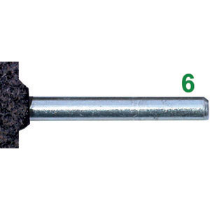 MOLE ABRASIVE ROTATIVE Forma cilindrica piatta. mounted points 7866G 40 10