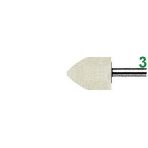 FELTRI PER LUCIDARE Forma a ogiva. felt polishing points 7879GF 10 12