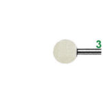 FELTRI PER LUCIDARE Forma sferica. felt polishing points 7879GL 6