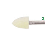 FELTRI PER LUCIDARE Forma a ogiva. felt polishing points 7883M