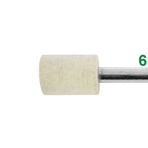 FELTRI PER LUCIDARE Forma cilindrica. felt polishing points 7883S 10 14