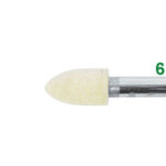 FELTRI PER LUCIDARE Forma a ogiva. felt polishing points 7883T 20 25