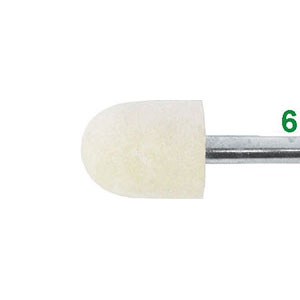 FELTRI PER LUCIDARE Forma cilindrica - testa sferica. felt polishing points 7883V 15 20