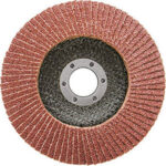 DISCHI LAMELLARI CON SUPPORTO IN FIBRA DI VETRO Velocità 12200 giri/min.<br>Foro mm. 22.<br>Ø mm 125. grinding wheels 7922GP 40