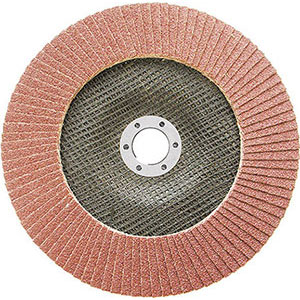 DISCHI LAMELLARI CON SUPPORTO IN FIBRA DI VETRO Velocità 8500 giri/min.<br>Foro mm. 22.<br>Ø mm 180. grinding wheels 7922GR 40