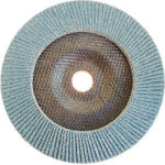 DISCHI LAMELLARI CON SUPPORTO IN FIBRA DI VETRO Velocità 10500 giri/min.<br>Foro mm. 22.<br>Ø mm 150. grinding wheels 7923GD 80