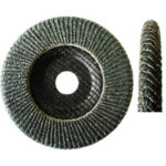 DISCHI LAMELLARI CON SUPPORTO IN FIBRA DI VETRO Foro mm. 22,2. Grana 40<br>Confezione indicativa di pz. 10. grinding wheels 7924GL 125