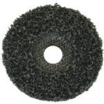 DISCHI ABRASIVI CON SUPPORTO IN FIBRA DI VETRO Velocità 11000 giri/min.<br>Foro Ø mm 22. Confezione indicativa di pz. 10.<br>Ø mm 115. Grana extra-grossa. grinding wheels 7931T
