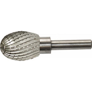 FRESE ROTATIVE DI GROSSO DIAMETRO IN HSS Taglio 2 con rompitruciolo. burrs of HSS 7994B 25