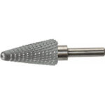 FRESE ROTATIVE DI GROSSO DIAMETRO IN HSS Taglio 2 con rompitruciolo. burrs of HSS 7994E 20