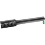 FRESE ROTATIVE IN METALLO DURO Taglio 7 = alternato universale burrs of tungsten carbide 8037P 16