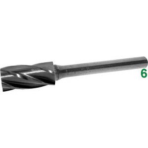 FRESE ROTATIVE IN METALLO DURO Taglio 1 = grosso burrs of tungsten carbide 8041A 10