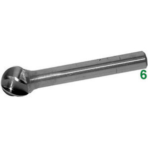 FRESE ROTATIVE IN METALLO DURO Taglio 1 = grosso burrs of tungsten carbide 8050A 10