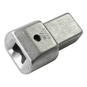 INSERTI CON ATTACCO MASCHIO MM 14X18 Inserto adattatore per ridurre l'attacco delle chiavi da mm 14x18 a mm 9x12.<br>Momento torcente massimo Nm 100. inserts for torque wrenches 806GZ