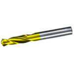 PUNTE PER METALLI ROTAZIONE DESTRA Attacco cilindrico. Trattamento TIN. stub drills, right hand cutting 8325G 20