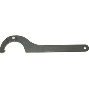 CHIAVI A SETTORE CON TESTA SNODATA Esecuzione brunita. adjustable hook spanners 832G