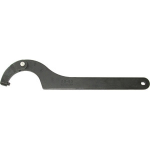 CHIAVI A SETTORE CON TESTA SNODATA Esecuzione brunita. adjustable hook spanners 833G