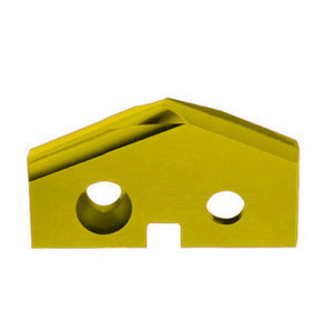 PLACCHETTE INTERCAMBIABILI SISTEMA MULTIPLEX Tipo con smusso, adatto per forare materiali con resistenza oltre a 600 N/mmq. multiplex interchangeable blades 8631C 10