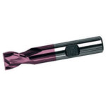 FRESE CILINDRICHE PER CAVE In acciaio SUPER-RAPIDO HSS-E al COBALTO 8% con rivestimento TiAlN. end mills 8734 5