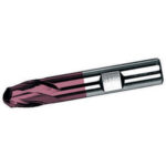 FRESE CILINDRICHE PER CAVE In acciaio SUPER-RAPIDO HSS-E al COBALTO 8% con rivestimento TiAlN. end mills 8738E 5