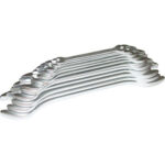 CHIAVI FISSE IN SERIE Serie di 8 chiavi Art. 873 da mm 6x7-8x9-10x11-12x13-14x15-16x17-18x19-20x22. double ended open jaw spanners sets 873A