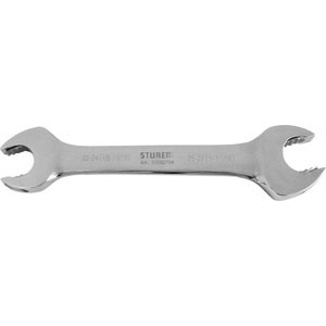 CHIAVI CON DUE BOCCHE A CRICCHETTO double ended open jaw spanners with ratchet 873E
