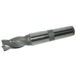 FRESE CILINDRICHE FRONTALI In acciaio SUPER-RAPIDO HSS-E al COBALTO 5%. end mills 8755 14
