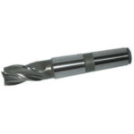 FRESE CILINDRICHE FRONTALI In acciaio SUPER-RAPIDO HSS-E al COBALTO 8%. end mills 8756 24