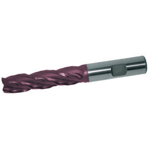 FRESE CILINDRICHE FRONTALI SINUSOIDALI In acciaio SUPER-RAPIDO HSS-E al COLBALTO 8% con rivestimento TiAlN. sinusoidal end mills 8758L 12