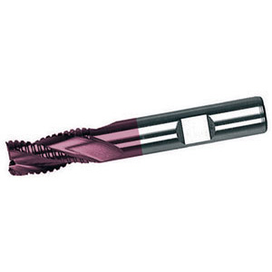FRESE CILINDRICHE FRONTALI In acciaio SUPER-RAPIDO HSS-E al COBALTO 8% con rivestimento TiAlN. end mills 8761E 10