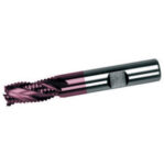 FRESE CILINDRICHE FRONTALI In acciaio SUPER-RAPIDO HSS-E al COBALTO 8% con rivestimento TiAlN. end mills 8766E 16