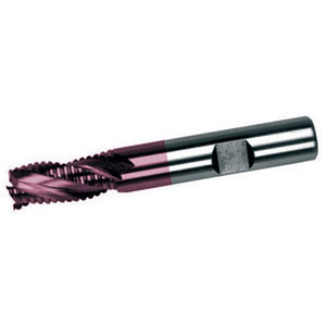 FRESE CILINDRICHE FRONTALI In acciaio SUPER-RAPIDO HSS-E al COBALTO 8% con rivestimento TiAlN. end mills 8766E 10