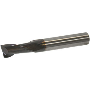 FRESE IN METALLO DURO INTEGRALE CON RIVESTIMENTO FIRE Serie lunga DIN 6527 L. Tipo N a 2 taglienti elicoidali a 30°. Taglio destro. Dente frontale al centro.<br>Attacco cilindrico DIN 6535 HA. Utilizzo universale per cave, scanalature, asole, ecc. in materiali con resistenza fino a 1400 N/mm². tungsten carbide solid end mills with FIRE coating 8799EA 10