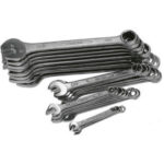 CHIAVI COMBINATE IN SERIE Serie di 17 chiavi Art. 879 da mm 6-7-8-9-10-11-12-13-14-15-16-17-18-19-20-21-22. combination spanners sets 879A