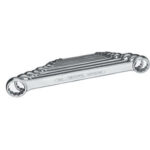 CHIAVI FISSE IN SERIE Serie di 12 chiavi Art. 884 G da <br>mm 6x7-8x9-10x11-12x13-14x15-16x17-18x19-20x22-21x23-24x27-25x28-30x32 double ended flat ring spanners sets 885G 12