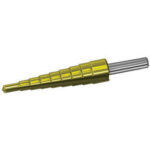 FRESE A GRADINO PER LAMIERE In acciaio SUPER-RAPIDO HSS con rivestimento TIN. countersinks 8893G