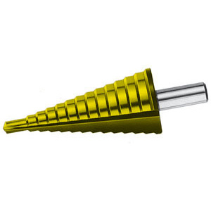 FRESE A GRADINO PER LAMIERE In acciaio SUPER-RAPIDO HSS con rivestimento TIN. countersinks 8895GT